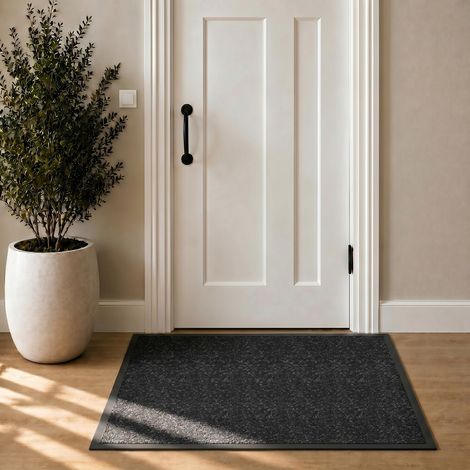 Tapis anti-salissure Future 90 x 120 cm noir