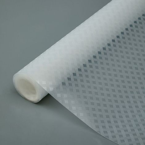 Tischset transparent 30 x 150 cm, 1 Stück, Webmuster, für Schublade, Papierisolation, feuchtigkeitsbeständig, geeignet für Küchenschränke (1/5)
