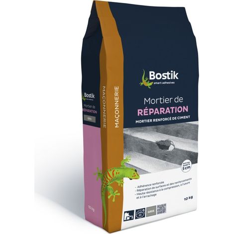 Bostik Mortier de réparation sols et murs Conditionnement: 10KG