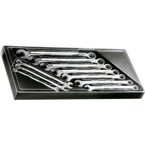 Chiavi miste Din3113b 8-19mm 10 pezzi Stahlwille (1/4)