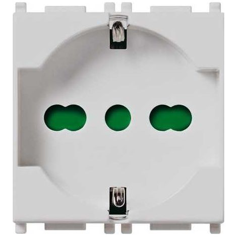 14210.Sl Enchufe Sicury Universal 2P+T 16A Plata Plana
