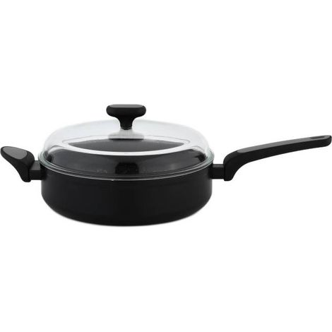 Sartén tradicional con tapa Salto Silver 28 cm con revestimiento antiadherente NOIS (1/5)