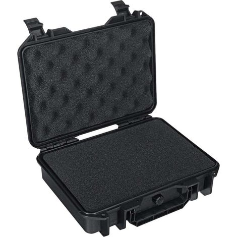 Caja de embalaje portátil, caja de seguridad de plástico, caja a prueba de humedad para instrumentos de precisión y productos electrónicos. (1/5)