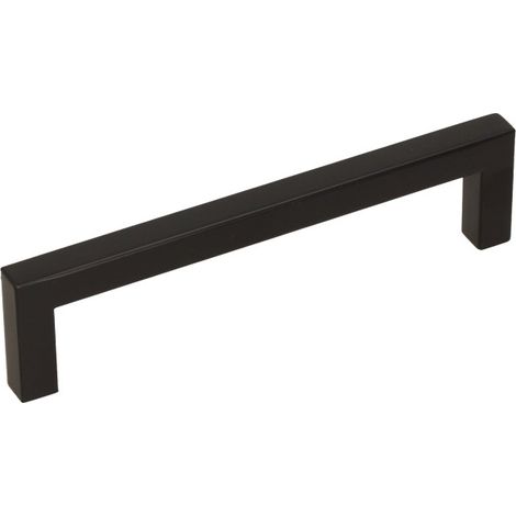 UU86-Griff, supermattes Schwarz, 128 mm (1/4)