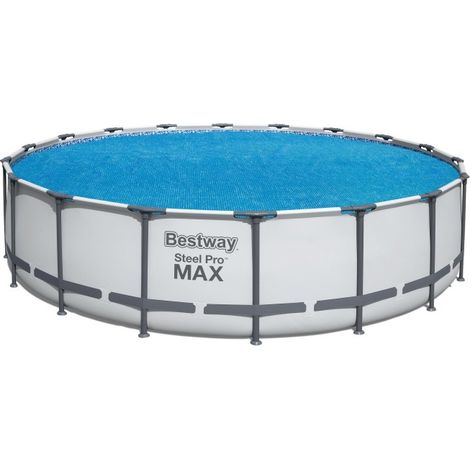 Bestway Bâche à bulles ronde pour piscine ø549 cm (1/5)