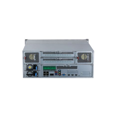 IVSS7024DR-16M - Servidor IP redundante de 240 V con pantalla LCD de 24 MP y 256 canales y 16 unidades de disco duro