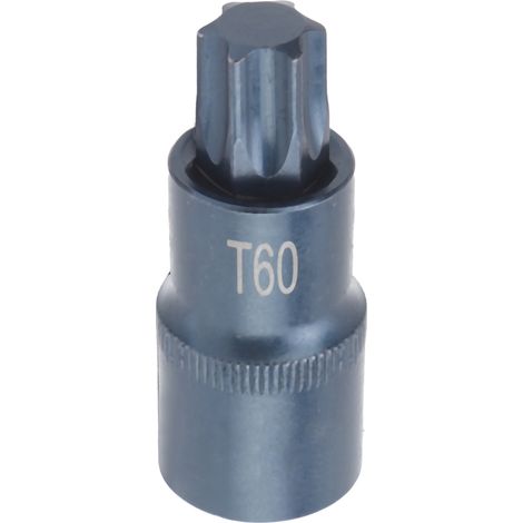 Embout de douille Star S2 en acier allié, clé électrique rapide, finition bleuie, 1/2 x 55 x 60 (1/5)