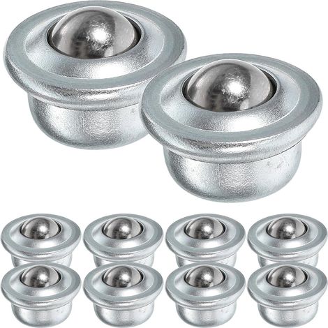 10pcs Roulement à Billes en Acier Carbone pour Transfert de Meubles, Usinage de Précision, Conception Polyvalente, Adapté Convoyage et Transmission (1/5)