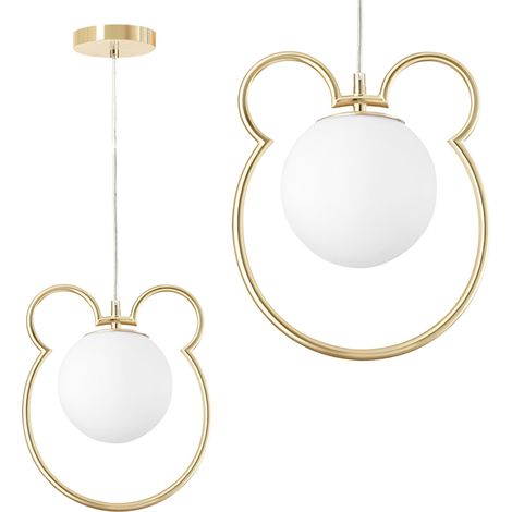 LAMPADA A SOSPENSIONE TOOLIGHT G105-1W GOLD WHITE