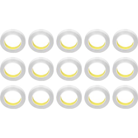 Lot de 15 rouleaux ruban adhésif double face acrylique transparent 0.1mm épaisseur 20mm largeur 5m longueur forte tenue collage fixe (1/5)
