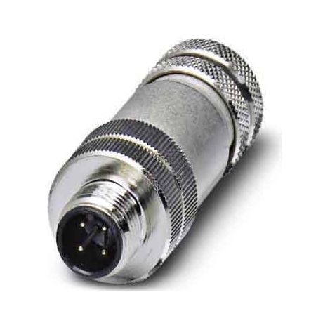Phoenix Contact 1507764 Sensor-/Aktor-Datensteckverbinder M12 Stecker, gerade  Polzahl Sensoren: 5 1 (1/2)