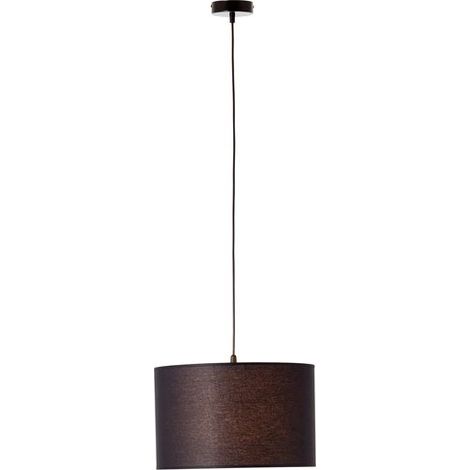 BRILLIANT Esher Pendelleuchte 38cm schwarz 1x A60, E27, 40W, geeignet für Normallampen (nicht enthalten) (1/5)