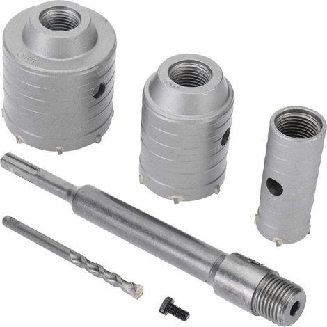 SDS Plus Lochsägenbohrer für Beton, Zement, Stein, Wand – 65 mm, 50 mm, 30 mm (1/4)