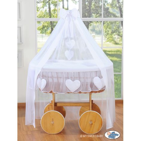 Culla con baldacchino Deluxe - Amelie White (1/2)
