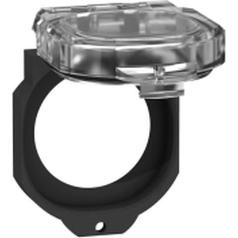 Cubierta de protección TRANSP. IP65/IP67, resistente al agua y polvo.