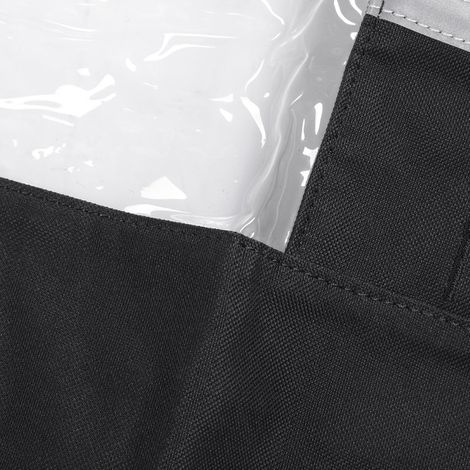 Pare-brise Arrière Souple, Coupe-vent et Imperméable, en Tissu Oxford PVC, avec Lunette Arrière Transparente pour une visibilité Améliorée, Compatible avec XP 900 2013-2019, XP (1/5)
