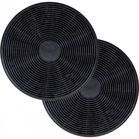 Cecotec Campana integrable Pack de 2 Filtros de Carbono Flux ø106