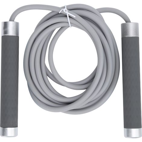 Corde à sauter BN FIGHT Grey pour entraînement poids intérieur/extérieur, entraînement combat, corde lestée (1/5)