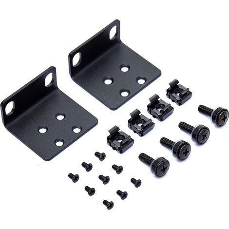 Kit de Montage en Rack 19" pour commutateurs de 17,3 Pouces de Large, Compatible avec 17,3 Pouces de Large (1/5)