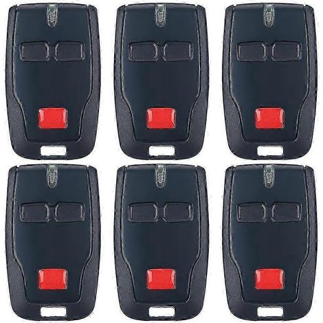 Télécommande de porte de garage : Alternative tierce à l’émetteur de télécommande à 2 canaux 433 MHz compatible avec BFT Mitto B RCB02 R1 (1/5)