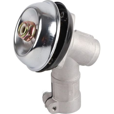 Boîte de vitesses pour tondeuse à gazon, Boîte de vitesses d'angle pour tondeuse à gazon, Tête d'engrenage à oreille unique pour pièces de tondeuse à gazon, Accessoires pour outils de jardin (26 mm, 7 (1/5)