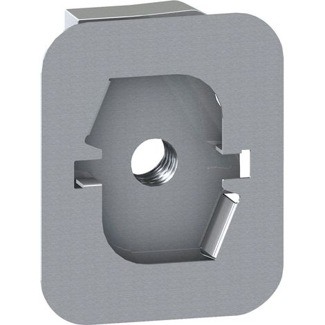 ecrou coulissant - 1/4 de tour - 6 mm - spacial - thalassa - boite de 10 - schneider electric nsysnm6