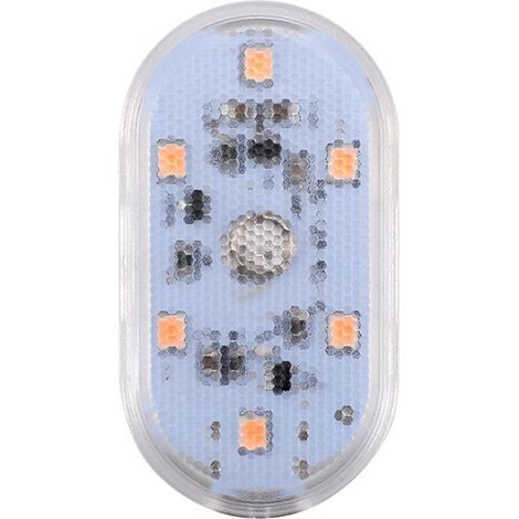 Guirlande lumineuse LED miniature violette de 1 m, alimentée par piles (1/5)