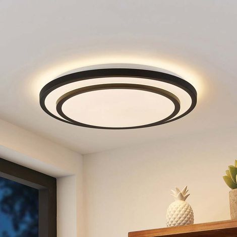 [NEUWERTIG] B-Ware Lindby Essina LED-Deckenlampe Deckenlampe Deckenstrahler Lampe Licht CCT dimmbar (1/2)