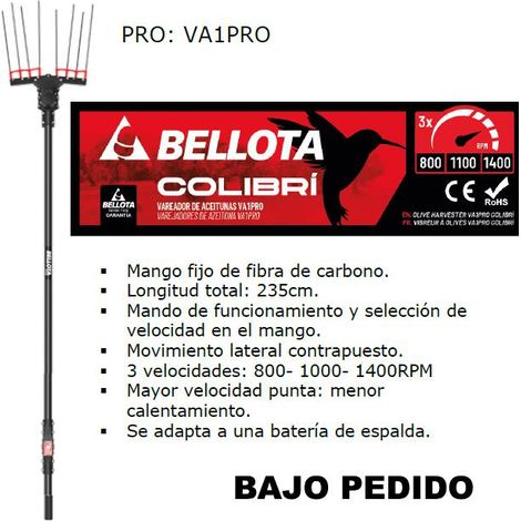 BELLOTA VAREADOR PROFESIONAL ADAPTABLE A BATERIA DE 12 V VA1PRO