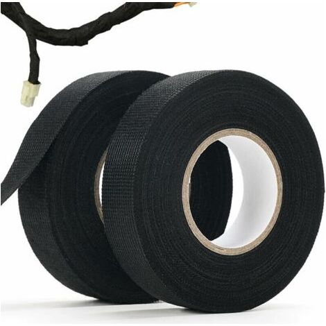 2 pièces, 25mm ruban de câble résistant à la chaleur ruban électrique ruban isolant ruban de câblage de voiture ruban de câblage (1/5)