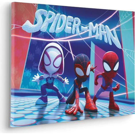 Komar Canvasbild Marvel Spidey and His Amazing Friends Selfie - 40 x 60 cm - für Kinderzimmer (1/2)