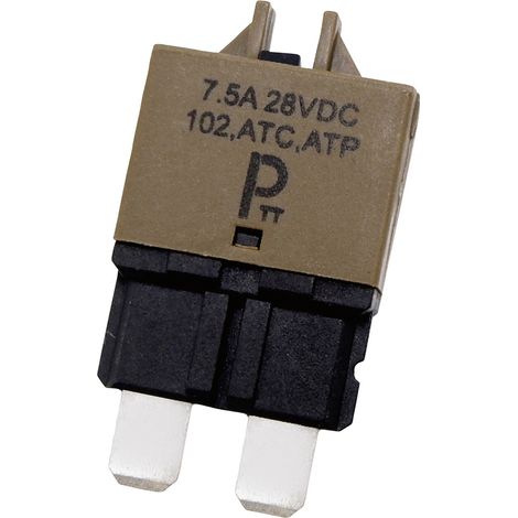 PARTS PTT Circuit Breaker Standard, type 3, Manual Reset, 7,5A C001-102-0092 Sicherungsautomat 7.5 A