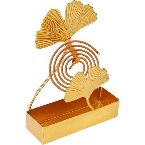 Porte-spirale anti-moustiques, porte-encens, brûleur d'encens suspendu pour l'extérieur et l'intérieur (double feuille) (1/5)