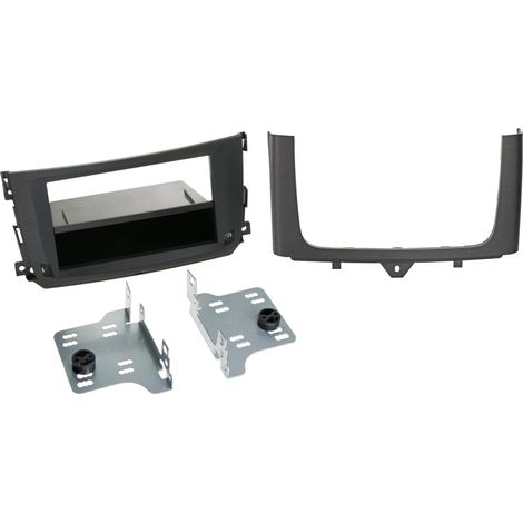 Support Autoradio 2Din avec rangement pour Smart Fortwo OEM Sat Nav