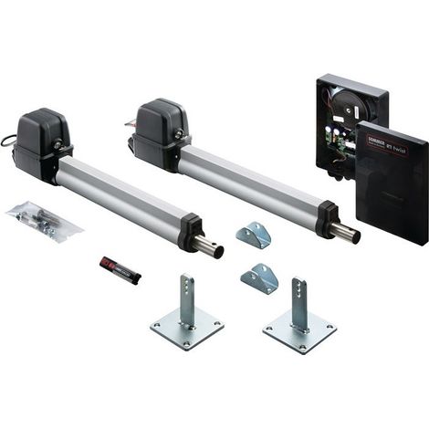 Opérateur pour portail battant Twist 200 E 200, double vantail, largeur maximale du vantail 250cm, course totale 390mm