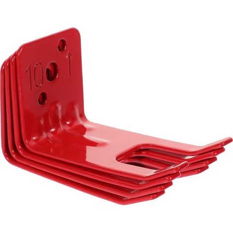 Ibasenice Support de Pared para Extintor Incendios Rojo Hierro (1/5)