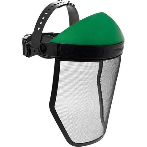 Visiera Decespugliatore Professionale con Rete e Casco – Protezione CE EN 1731