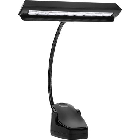 Portable Lampe De Bureau, Flexible Col Cygne 9 Led Pince Sur (1/5)