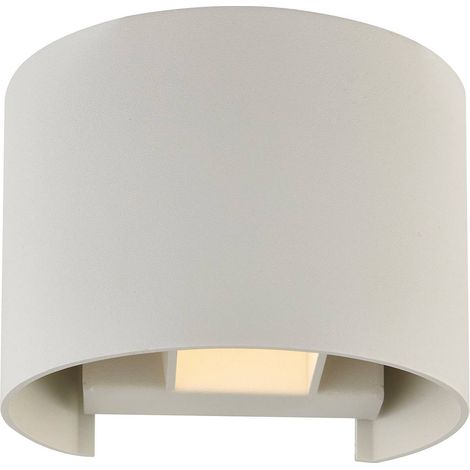 Vägglampa, vägglampa inomhus "Zuzana" aus aluminium / grå / zink für vardagsrum / matsal von Arcchio