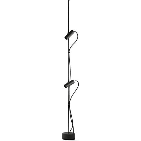 CLAP 1266 Faro nero 2x6W 3000K 38º (1/5)