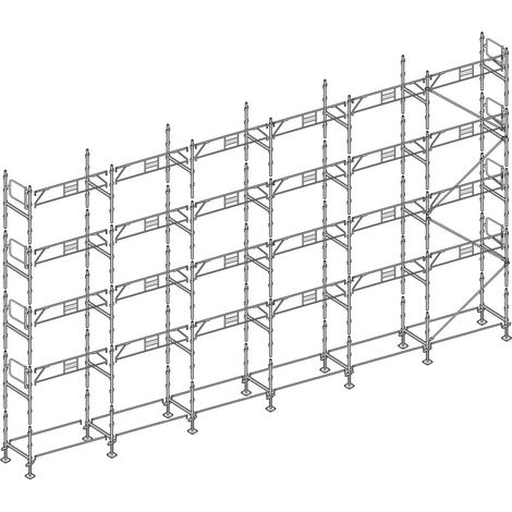 Échafaudage Altrad Façadier 190 m²