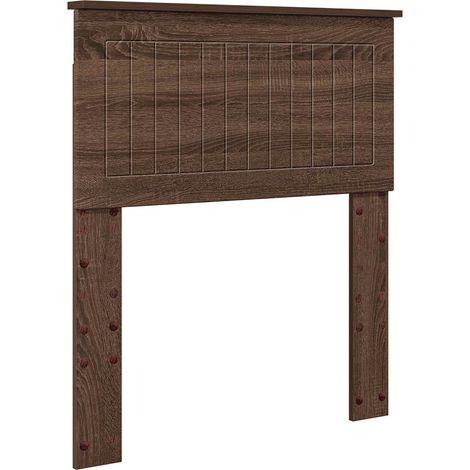 Maison Exclusive - Cabecero Roble Marrón Madera de ingeniería (1/5)