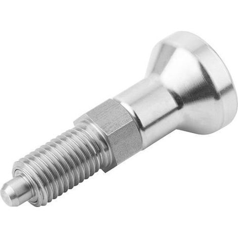 KIPP Arretierbolzen GR.4 M20x1,5 12mm Form A O. Rastnut Edelstahl (1/3)