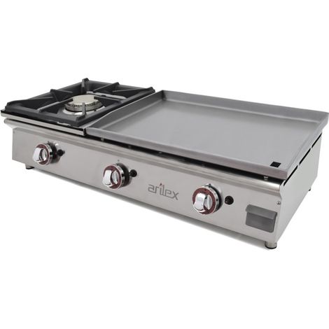 Plancha à Gaz en Acier Rectifié - Arilex (1/3)