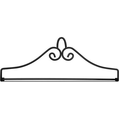 Mât de drapeau - Support de drapeau jardin - Pour drapeau 30 x 45 cm - En fer noir - Extérieur - 1 pièce (1/5)