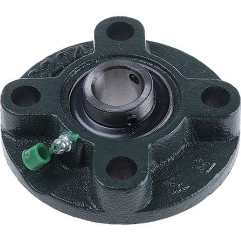 Roulement RS PRO, diam int 20mm, 4 trous de fixations en Fonte ( Prix pour 1 )