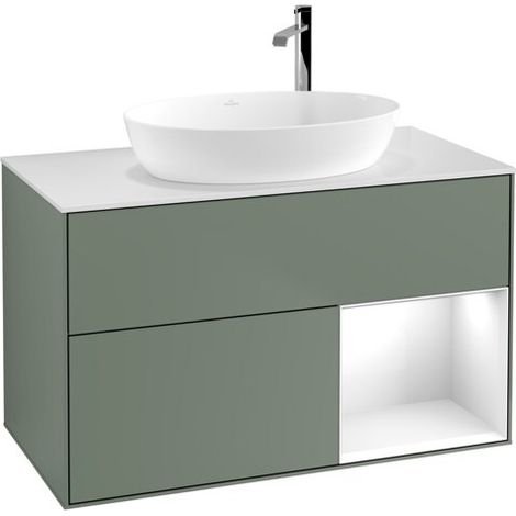 Villeroy & Boch F901GFGM Armoire sous lavabo Finion F90 (1/2)