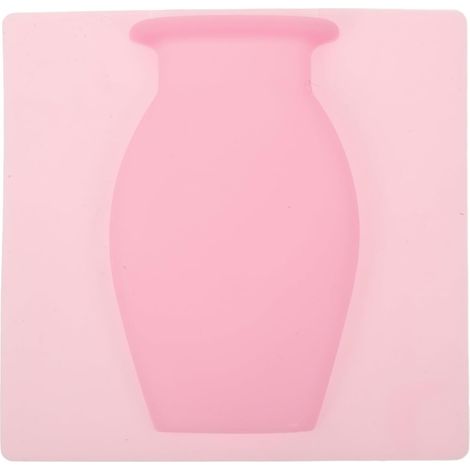 DECHOUS Pot de fleurs mural adhésif en silicone, contenant hydroponique non marquant (1/5)