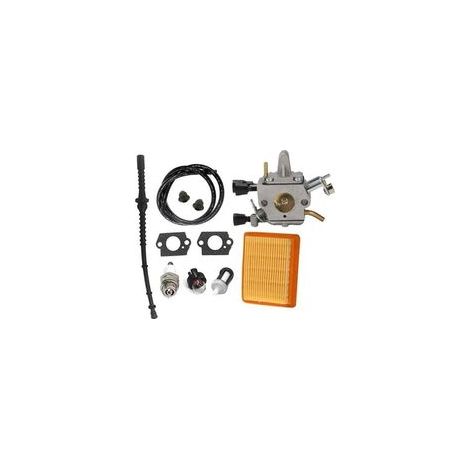Carburateur pour débroussailleuse Stihl FS400 FS450 FS480 SP400 SP450 – Remplace Zama C1Q-S34H – Filtre à air et tuyau à essence inclus (1/5)