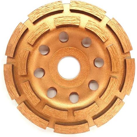 Disque De Meulage Diamant - 115 mm - Flasque Bombé - Pour Béton Marbre Granit Carrelage - Usage Humide Ou Sec - 1 Pièce (1/5)